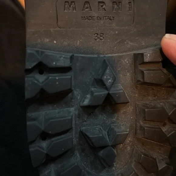 24 HOUR FLASH SALE 
MARNI calf length leather moto boots - Picture 13 of 16